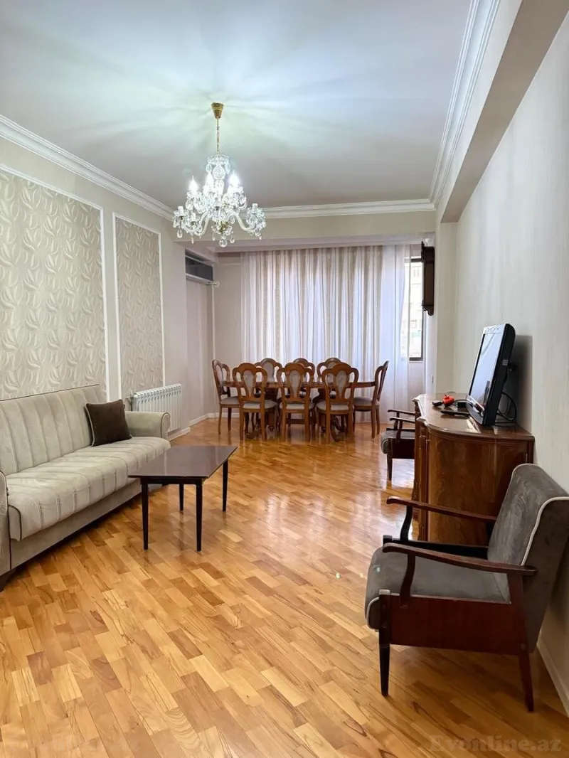 Kirayə verilir 3 otaqlı Mənzil Yeni tikili 125 m² Elmlər Akademiyası m. - şəkil 3