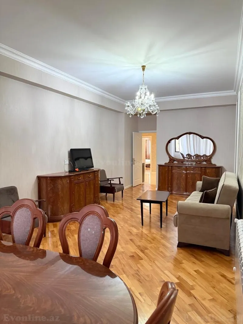 Kirayə verilir 3 otaqlı Mənzil Yeni tikili 125 m² Elmlər Akademiyası m. - şəkil 5