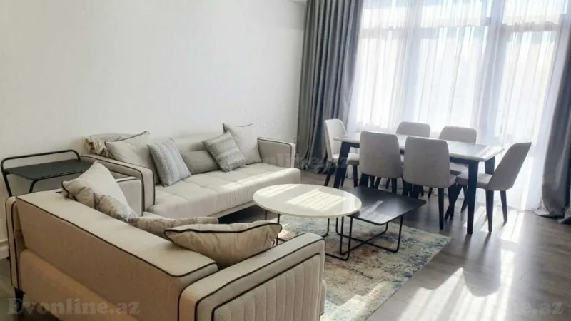 Kirayə verilir 3 otaqlı Mənzil Yeni tikili 100 m² Nizami m.