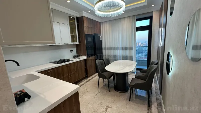 Kirayə verilir 2 otaqlı Mənzil Yeni tikili 110 m² Yasamal r. - şəkil 6