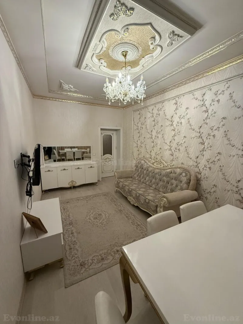 Kirayə verilir 2 otaqlı Mənzil Köhnə tikili 50 m² Elmlər Akademiyası m. - şəkil 2