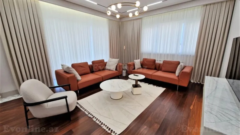 Kirayə verilir 3 otaqlı Mənzil Yeni tikili 160 m² Xətai r. - şəkil 3