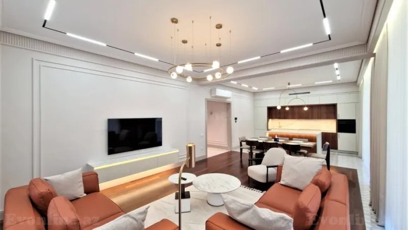 Kirayə verilir 3 otaqlı Mənzil Yeni tikili 160 m² Xətai r. - şəkil 4