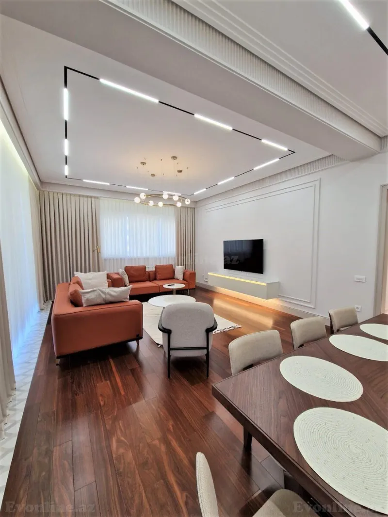 Kirayə verilir 3 otaqlı Mənzil Yeni tikili 160 m² Xətai r. - şəkil 5