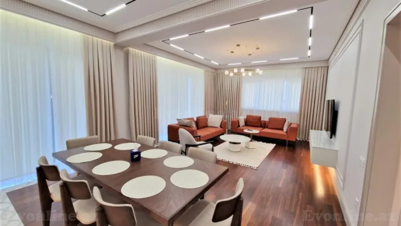 Kirayə verilir 3 otaqlı Mənzil Yeni tikili 160 m² Xətai r. - şəkil 6