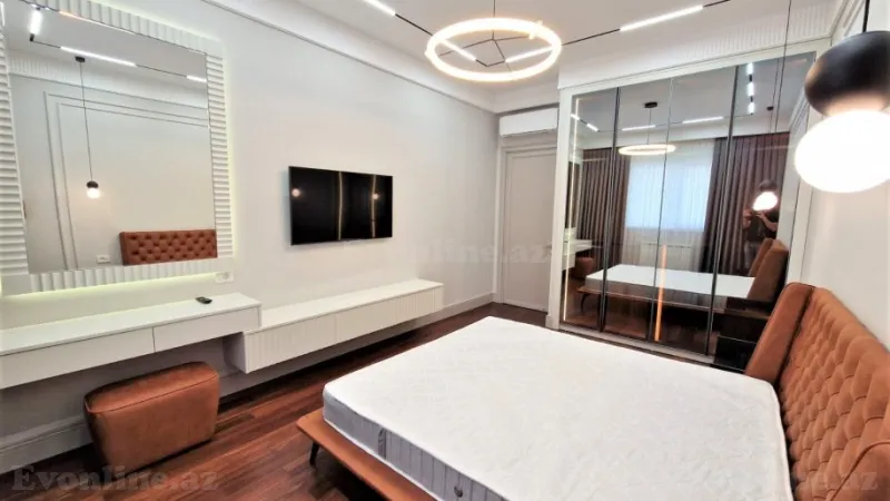 Kirayə verilir 3 otaqlı Mənzil Yeni tikili 160 m² Xətai r. - şəkil 13