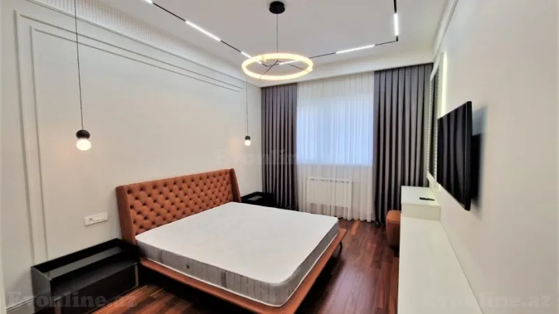 Kirayə verilir 3 otaqlı Mənzil Yeni tikili 160 m² Xətai r. - şəkil 17