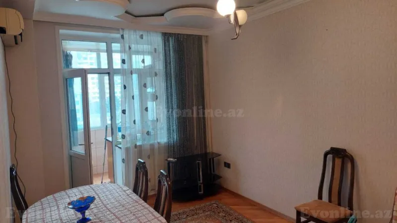 Kirayə verilir 2 otaqlı Mənzil Yeni tikili 55 m² Həzi Aslanov m. - şəkil 2
