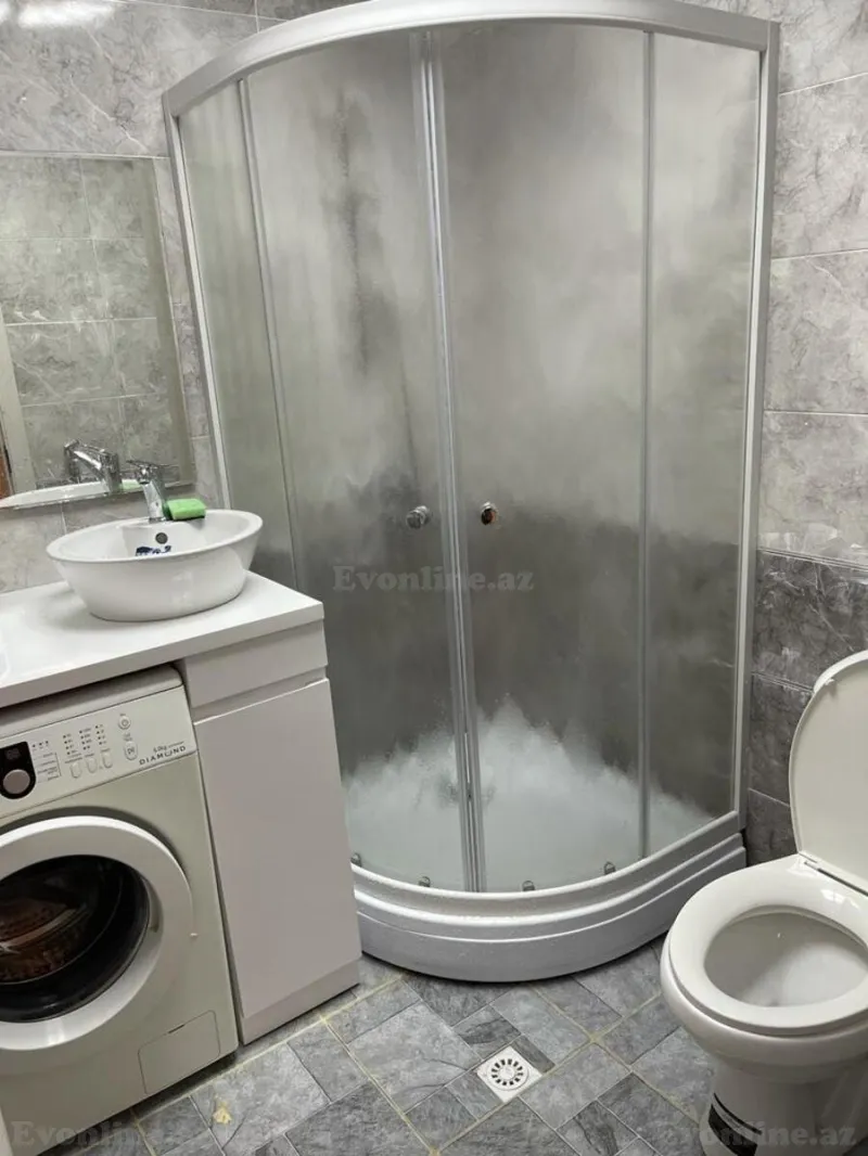 Kirayə verilir 2 otaqlı Mənzil Yeni tikili 60 m² Elmlər Akademiyası m. - şəkil 2