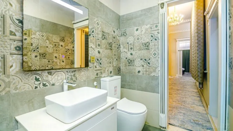 Satılır 5 otaqlı Mənzil Köhnə tikili 138 m² 8 Noyabr m. - şəkil 22