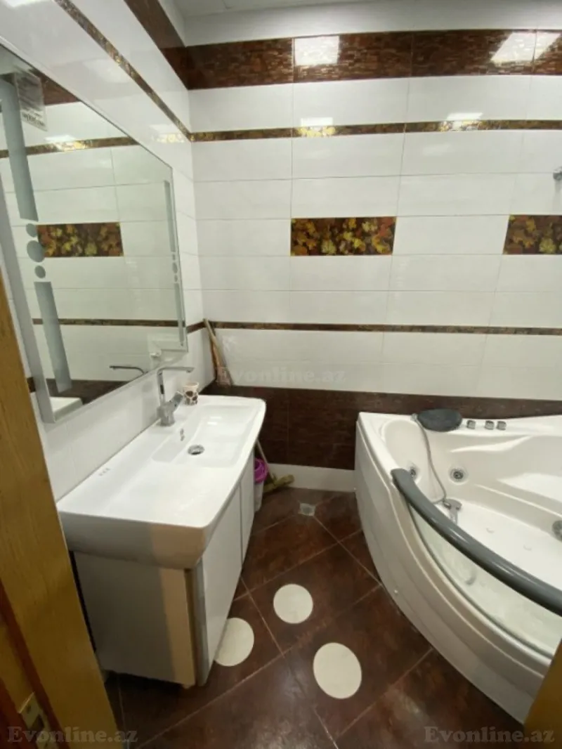 Kirayə verilir 3 otaqlı Mənzil Yeni tikili 115 m² 8 Noyabr m. - şəkil 10