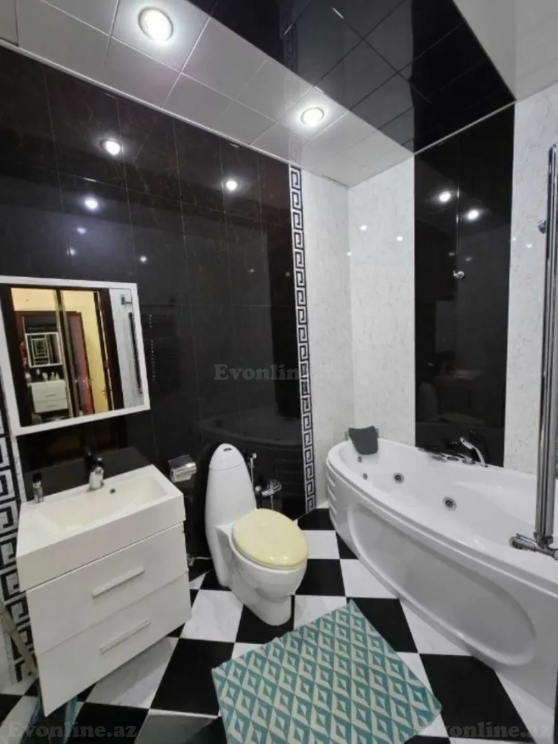 Kirayə verilir 2 otaqlı Mənzil Yeni tikili 105 m² Binəqədi r. - şəkil 3