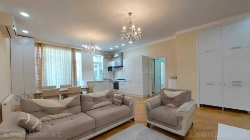 Kirayə verilir 3 otaqlı Mənzil Yeni tikili 122 m² Elmlər Akademiyası m.