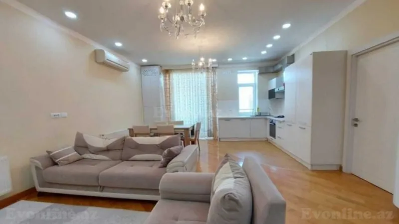 Kirayə verilir 3 otaqlı Mənzil Yeni tikili 122 m² Elmlər Akademiyası m. - şəkil 2