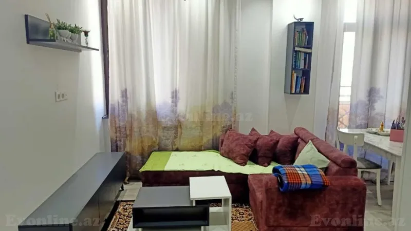 Kirayə verilir 2 otaqlı Mənzil Yeni tikili 60 m² Nərimanov r.