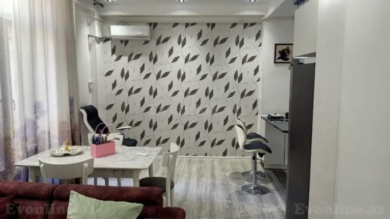 Kirayə verilir 2 otaqlı Mənzil Yeni tikili 60 m² Nərimanov r. - şəkil 3