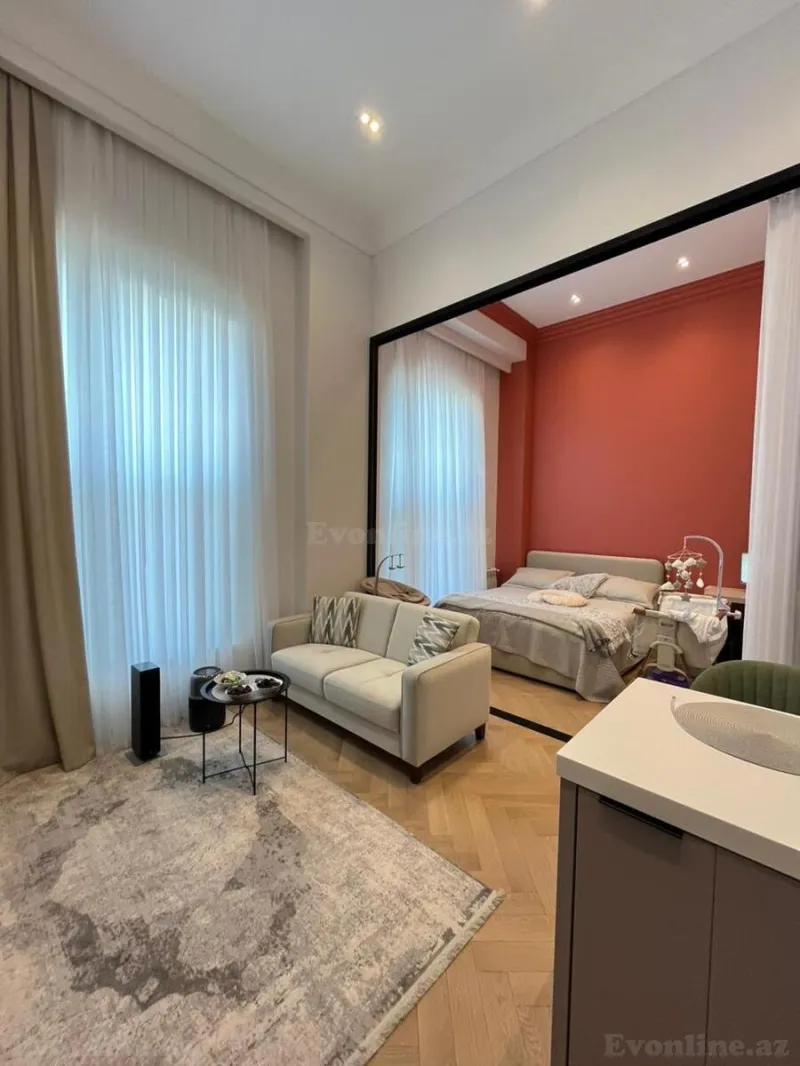 Satılır 1 otaqlı Mənzil Yeni tikili 41 m² Xətai r. - şəkil 4