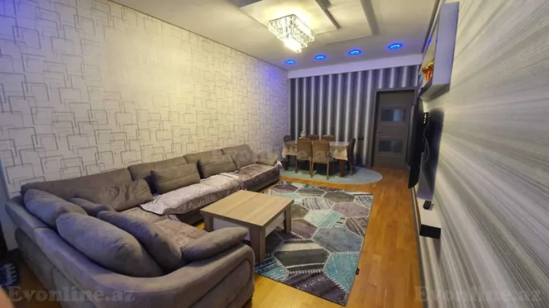 Kirayə verilir 3 otaqlı Mənzil Yeni tikili 130 m² Nəsimi r. - şəkil 2