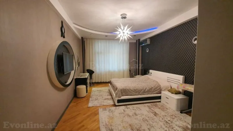 Kirayə verilir 3 otaqlı Mənzil Yeni tikili 130 m² Nəsimi r. - şəkil 6