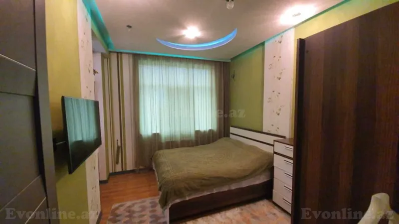 Kirayə verilir 3 otaqlı Mənzil Yeni tikili 130 m² Nəsimi r. - şəkil 7