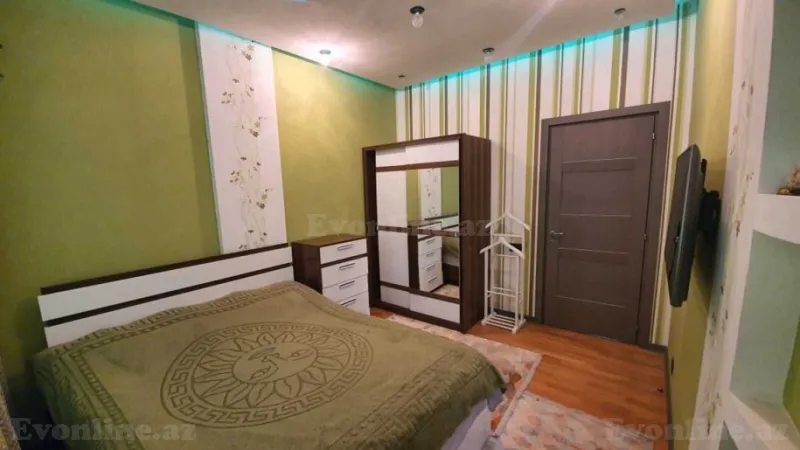 Kirayə verilir 3 otaqlı Mənzil Yeni tikili 130 m² Nəsimi r. - şəkil 8