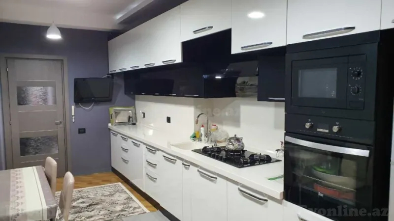 Kirayə verilir 3 otaqlı Mənzil Yeni tikili 130 m² Nəsimi r. - şəkil 10