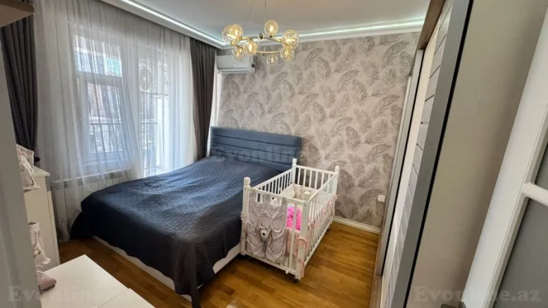 Satılır 2 otaqlı Mənzil Yeni tikili 76 m² Həzi Aslanov m. - şəkil 6