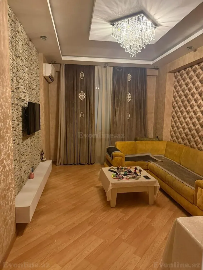 Satılır 2 otaqlı Mənzil Yeni tikili 65 m² Xalqlar Dostluğu m. - şəkil 3