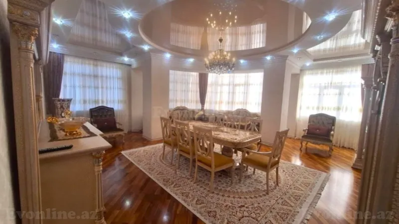 Satılır 4 otaqlı Mənzil Yeni tikili 220 m² Nəsimi r. - şəkil 2