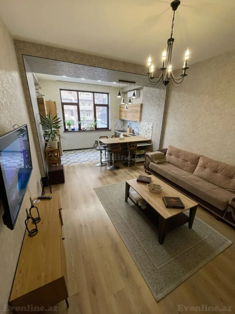 Kirayə verilir 2 otaqlı Mənzil Yeni tikili 70 m² 28 May m. - şəkil 2