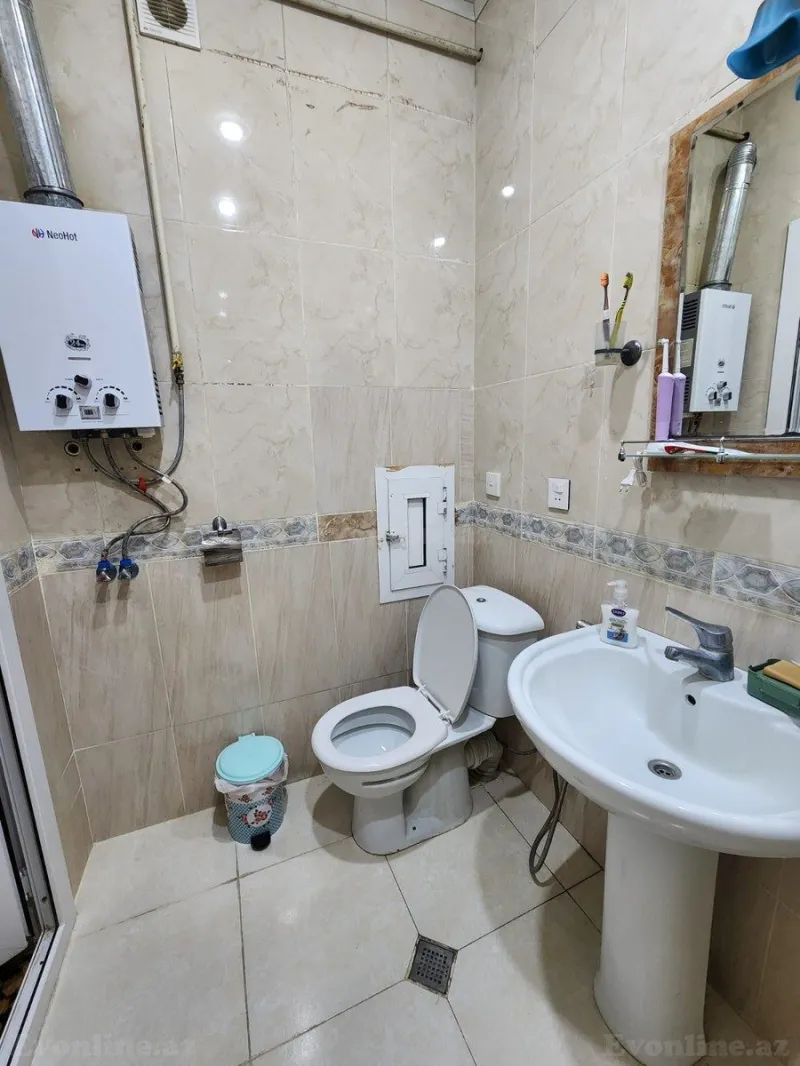 Kirayə verilir 2 otaqlı Mənzil Köhnə tikili 50 m² Nizami m. - şəkil 4