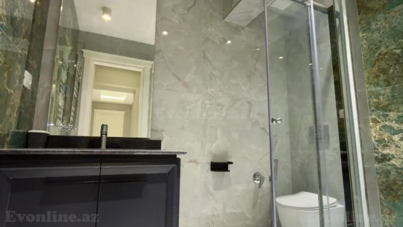 Satılır 4 otaqlı Mənzil Yeni tikili 220 m² Elmlər Akademiyası m. - şəkil 17