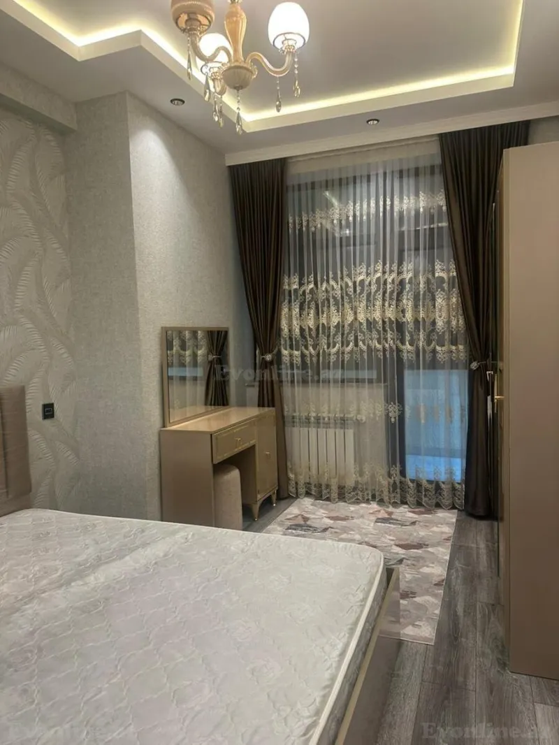 Kirayə verilir 2 otaqlı Mənzil Yeni tikili 65 m² Neftçilər m. - şəkil 3