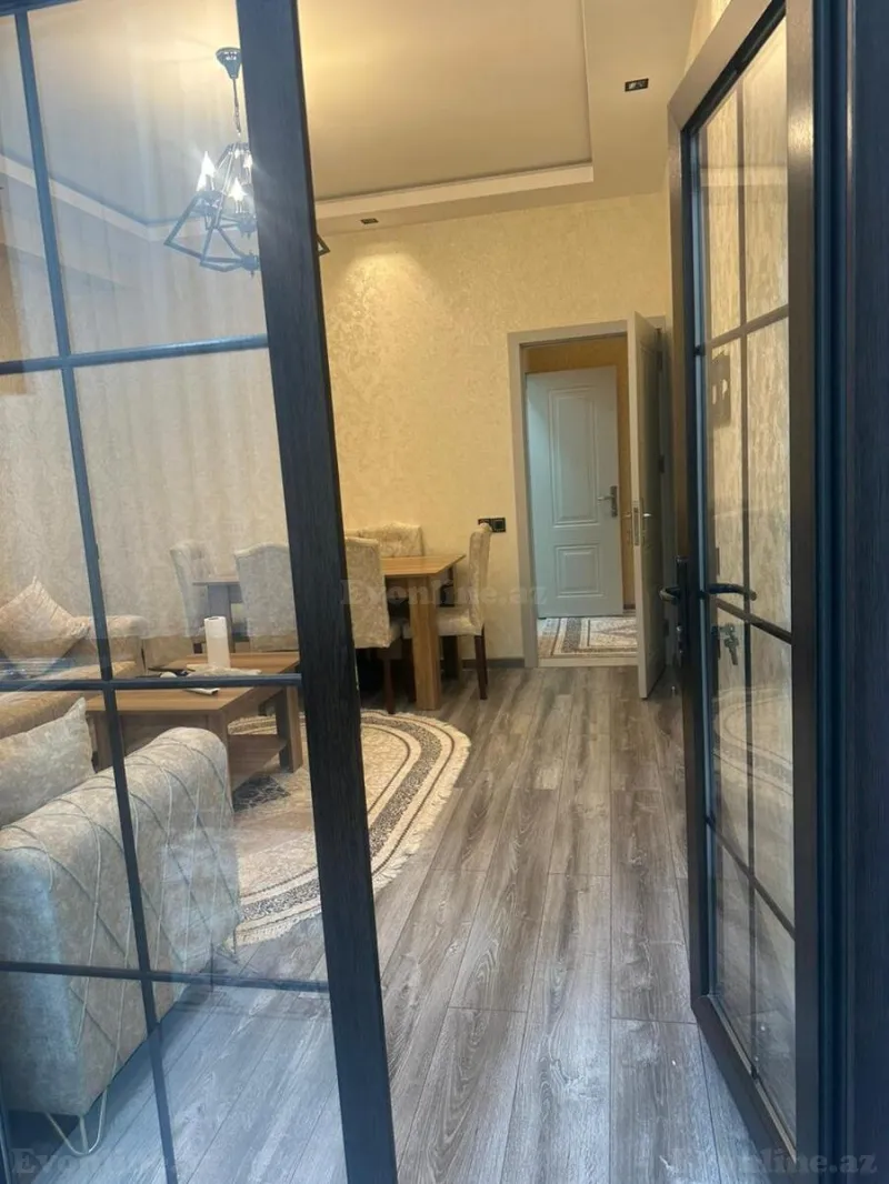 Kirayə verilir 2 otaqlı Mənzil Yeni tikili 65 m² Neftçilər m. - şəkil 5