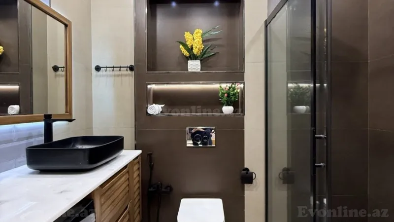 Satılır 2 otaqlı Mənzil Yeni tikili 52 m² Dərnəgül m. - şəkil 10