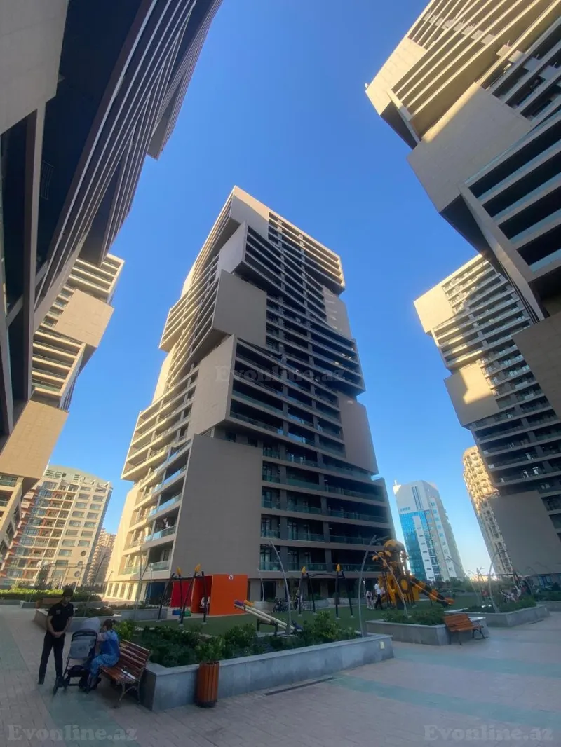 Satılır 3 otaqlı Mənzil Yeni tikili 99 m² 8 Noyabr m. - şəkil 22