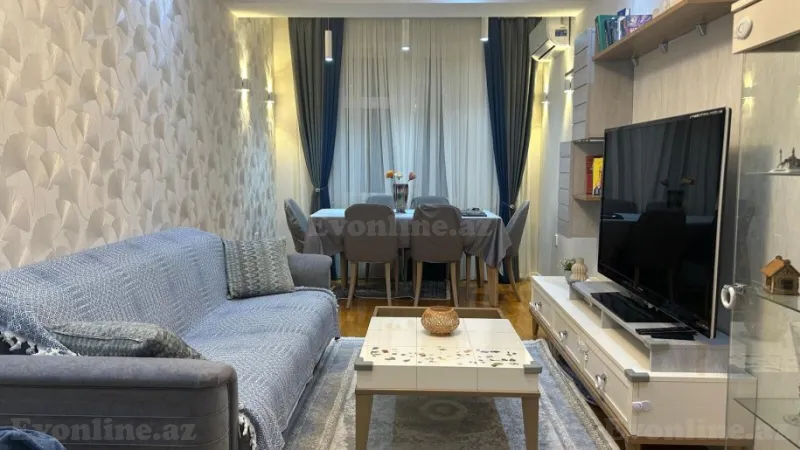 Satılır 2 otaqlı Mənzil Yeni tikili 78 m² Həzi Aslanov m. - şəkil 15