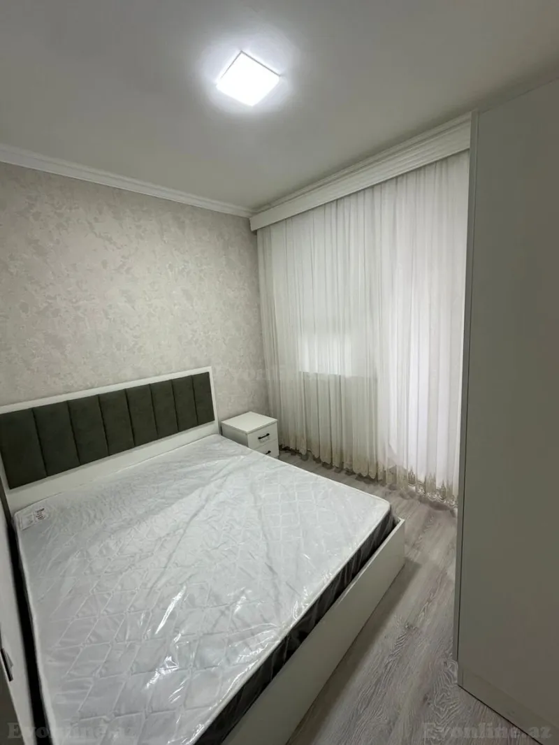 Kirayə verilir 2 otaqlı Mənzil Yeni tikili 60 m² Nərimanov r. - şəkil 3