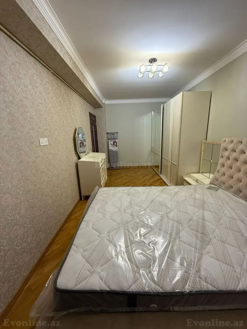 Kirayə verilir 2 otaqlı Mənzil Yeni tikili 80 m² Qara Qarayev m. - şəkil 6