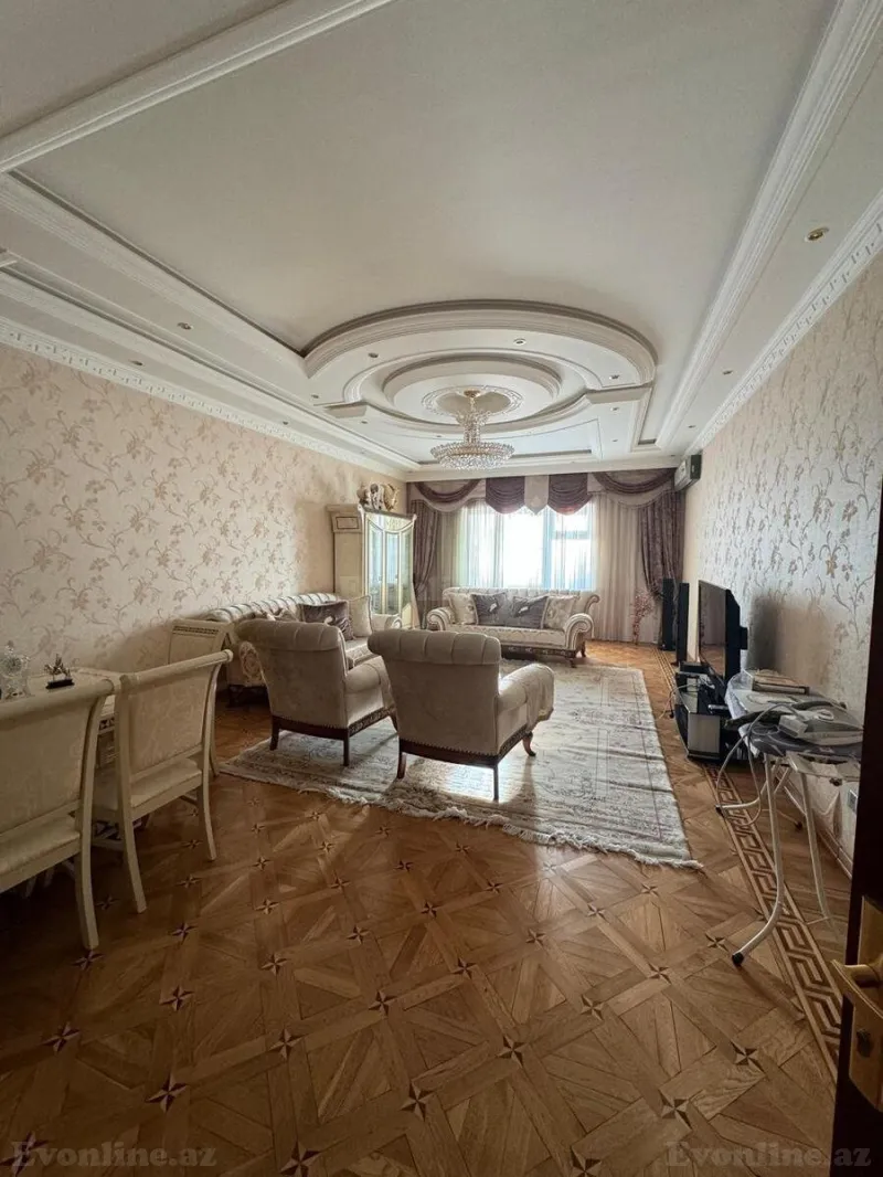 Kirayə verilir 4 otaqlı Mənzil Yeni tikili 220 m² Nəriman Nərimanov m. - şəkil 2