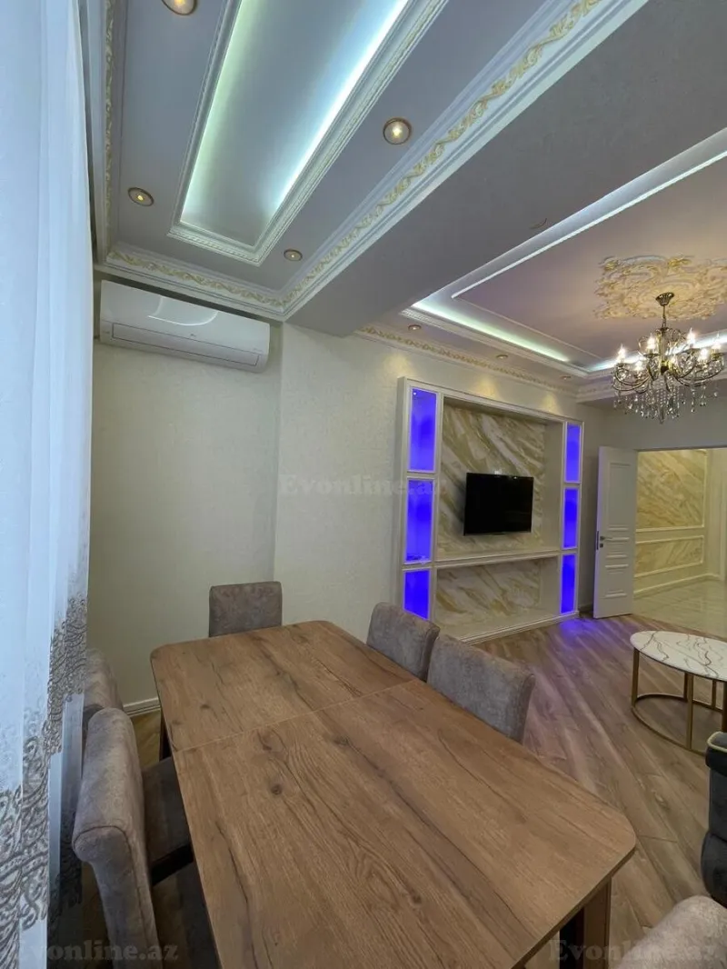 Kirayə verilir 4 otaqlı Mənzil Yeni tikili 130 m² Əhmədli m. - şəkil 5