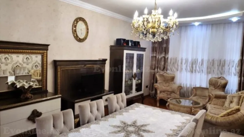 Satılır 3 otaqlı Mənzil Yeni tikili 125 m² 8 Noyabr m. - şəkil 3