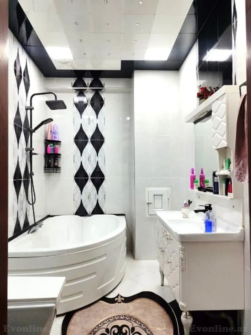 Satılır 3 otaqlı Mənzil Yeni tikili 125 m² 8 Noyabr m. - şəkil 9