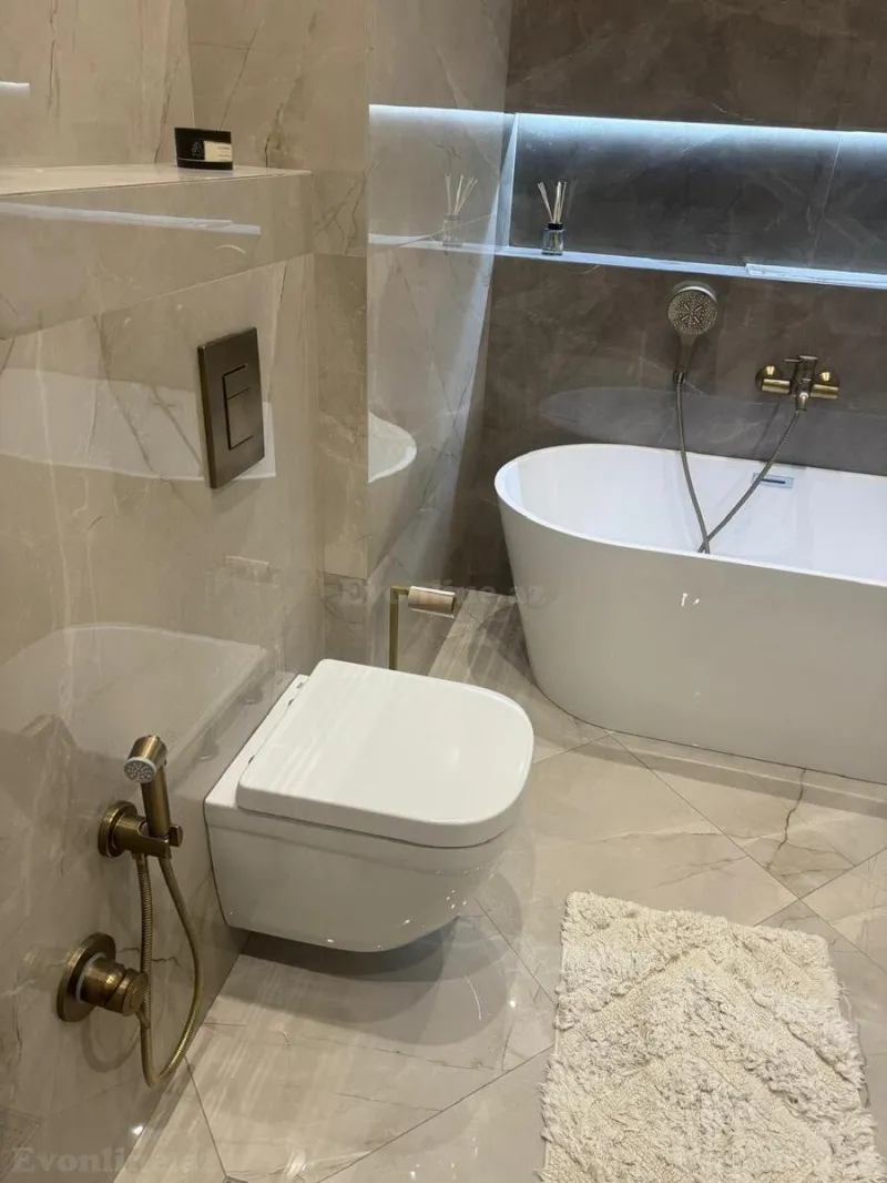 Kirayə verilir 3 otaqlı Mənzil Yeni tikili 150 m² Elmlər Akademiyası m. - şəkil 11