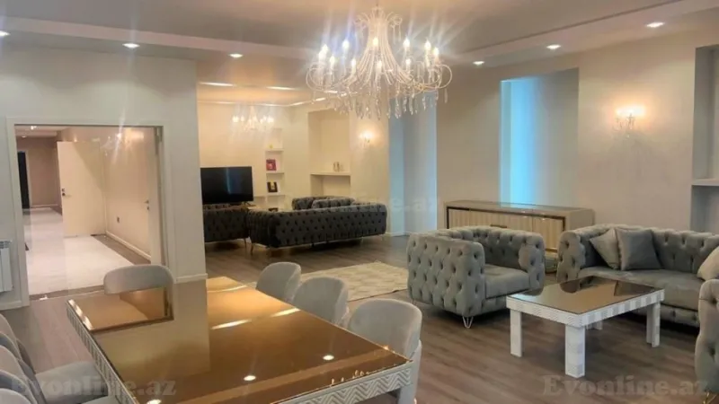 Kirayə verilir 5 otaqlı Mənzil Yeni tikili 340 m² İçərişəhər m. - şəkil 4