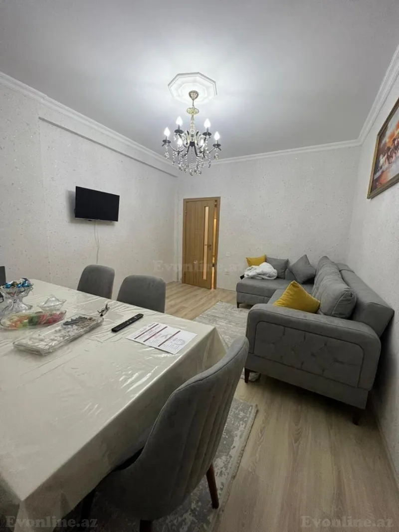 Satılır 2 otaqlı Mənzil Yeni tikili 68 m² Həzi Aslanov m. - şəkil 4