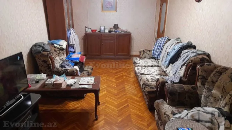 Satılır 2 otaqlı Mənzil Köhnə tikili 52 m² Nərimanov r. - şəkil 2