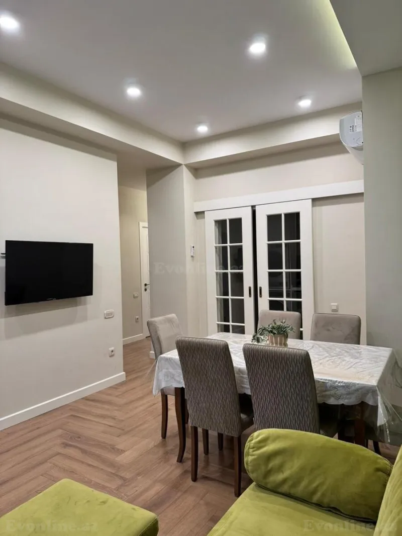 Kirayə verilir 2 otaqlı Mənzil Yeni tikili 75 m² Xətai r. - şəkil 2