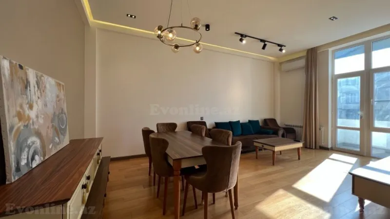 Kirayə verilir 2 otaqlı Mənzil Yeni tikili 80 m² Nizami m. - şəkil 2