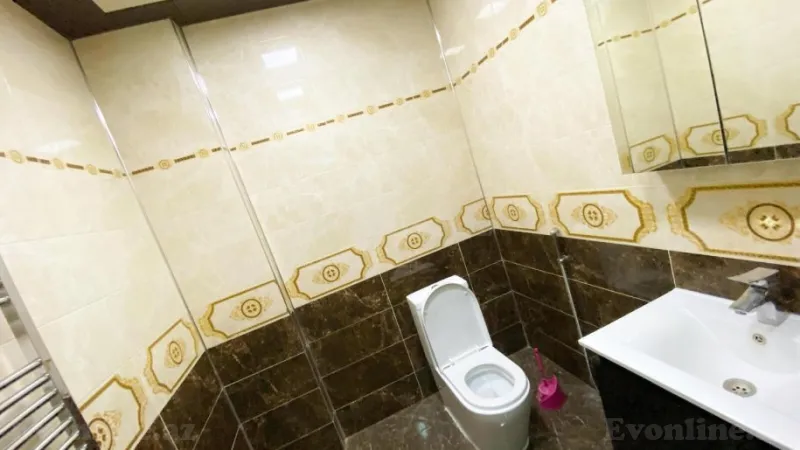 Kirayə verilir 4 otaqlı Mənzil Yeni tikili 180 m² Nizami m. - şəkil 9